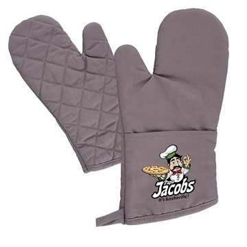 100 Custom Oven Mitt - Quilted