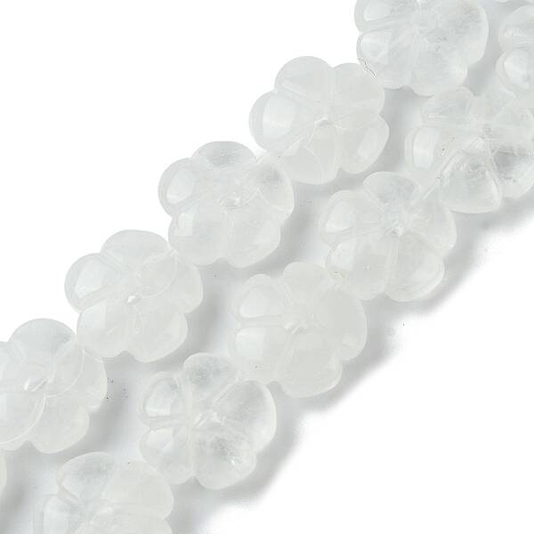 Natural Quartz Crystal Beads Strands