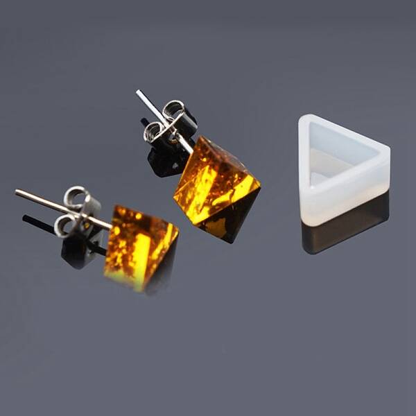 Food Grade DIY Half Drilled Bead Silicone Molds