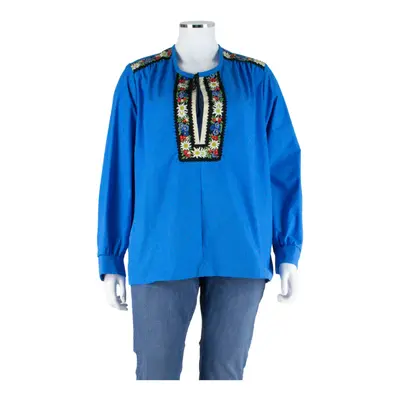 Womens Top Blue Long Sleeve XL