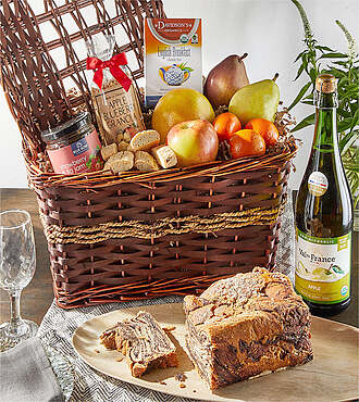 Sympathy Deluxe Gift Basket - FedEx