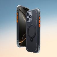 TORRAS OStand Spin Magnetic Stand for iPhone 16/15/14/13 Pro Max Samsung S25/24 Ultra plus Case, Fit for MagSafe, Military Gr...