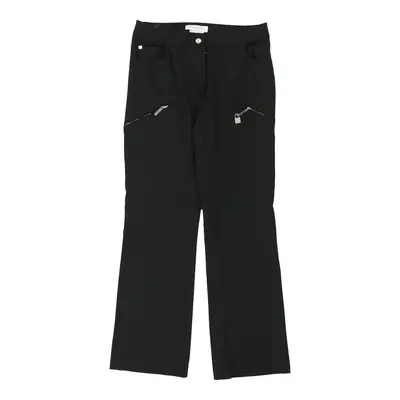 Christian Dior Trousers - 31W UK 12 Black Viscose Blend | Size: UK 12