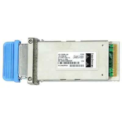10-2154-04 Cisco 10Gb/s 10GBase-LX4 Multi-Mode Fibre SC Connector X2 Transceiver Module