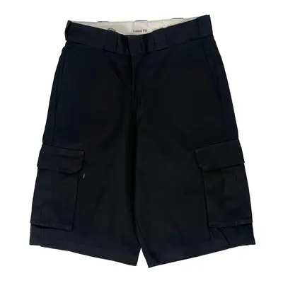 Dickies Cargo Shorts - 30? Waist Black Polyester Blend