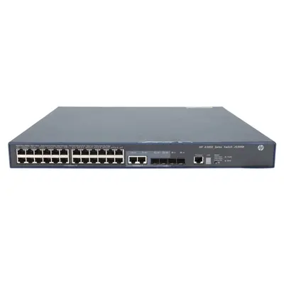 HP JG306B#ABB | FlexNetwork 3600 SI Series 3600–24-PoE+ v2 24 x 10/100BaseTX RJ-45 PoE+ and 4 x 1GbE SFP and 2 x Shared RJ-...