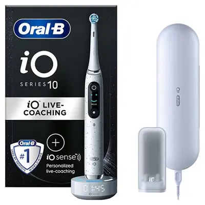 Oral B Spazzolino Elettrico Io Series 10 Stardust White