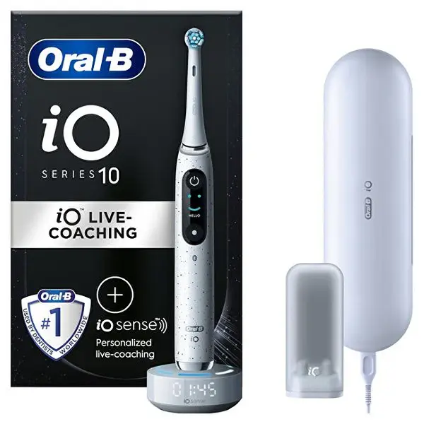 Oral B Spazzolino Elettrico Io Series 10 Stardust White