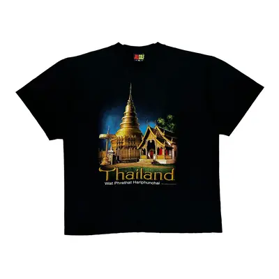 Thailand Joli Golf Graphic T-Shirt - XL Black Cotton