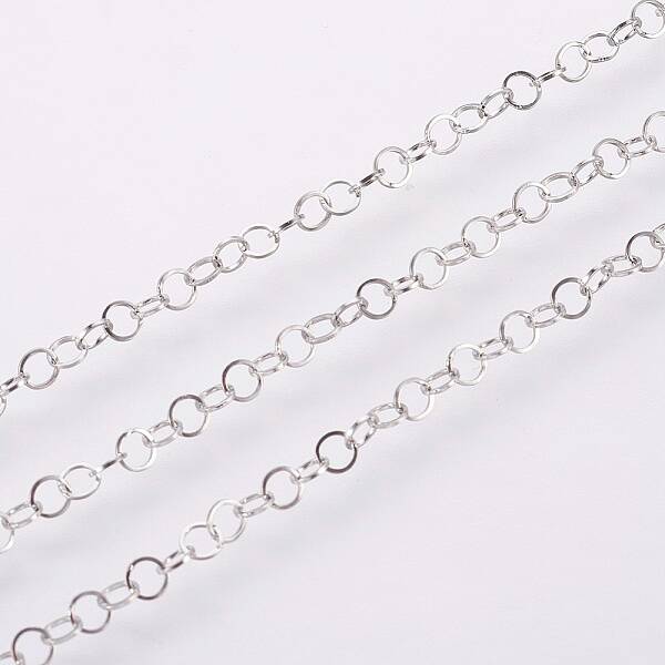 Tarnish Resistant 304 Stainless Steel Rolo Chains
