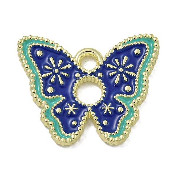 Rack Plating Alloy Enamel Pendants