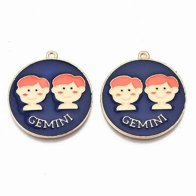 Alloy Enamel Pendants