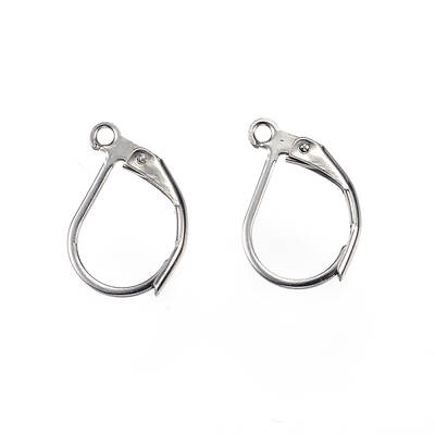 Tarnish Resistant 304 Stainless Steel Leverback Earring Findings