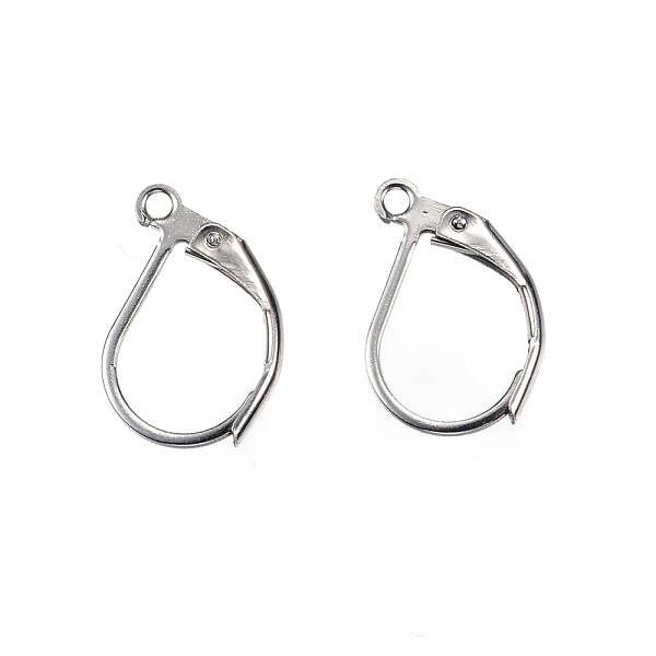 Tarnish Resistant 304 Stainless Steel Leverback Earring Findings
