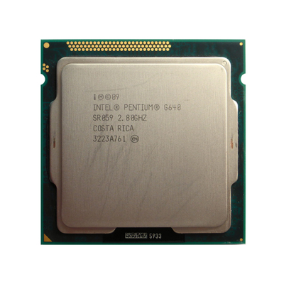 652981-003 HP 2.80GHz 5.00GT/s DMI 3MB L3 Cache Socket LGA1155 Intel Pentium G640 Dual-Core Processor