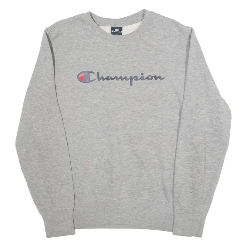 CHAMPION Womens Sweatshirt Grey M
