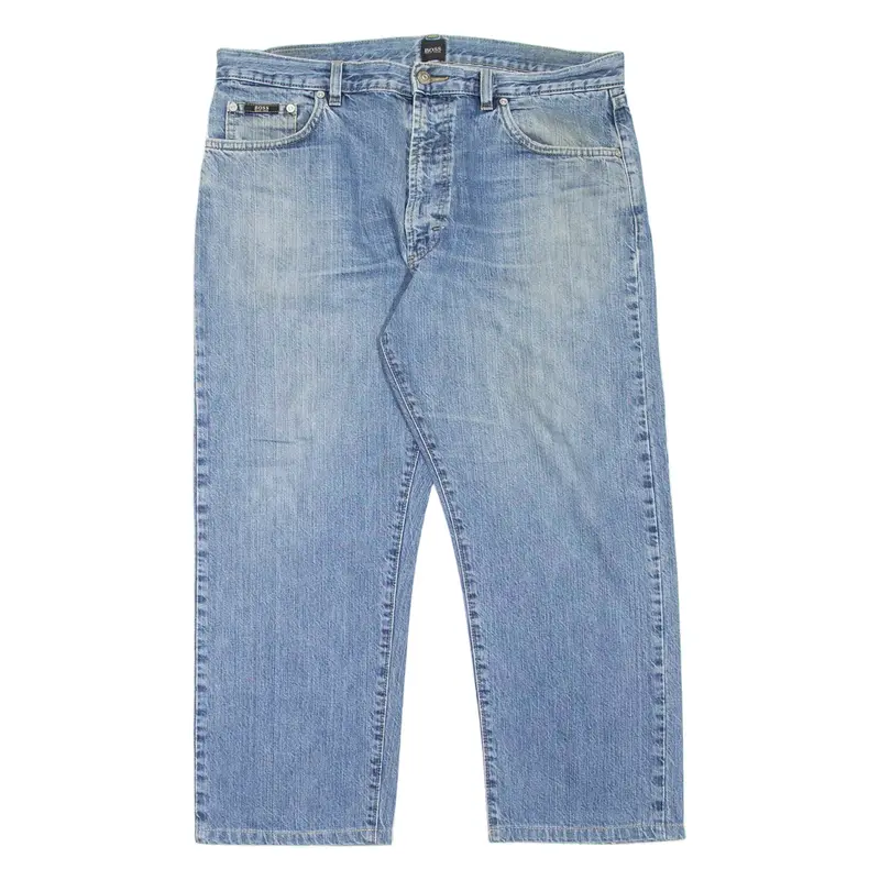 BOSS HUGO BOSS Montana Mens Jeans Blue Regular Straight W36 L25