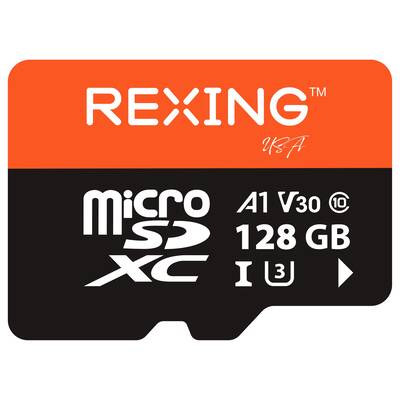 REXING microSDXC UHS-3 4K Full HD Video High Speed Transfer Monitoring SD Card with Adapter for Dash Cams, Surveillance Syste...
