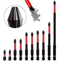 High Torque Screwdriver Bit Set, Magnetic Screwdriver Bit Set, Anti-slip Hex Shank Design Screwdriver Bit Set, Power Tool Acc...