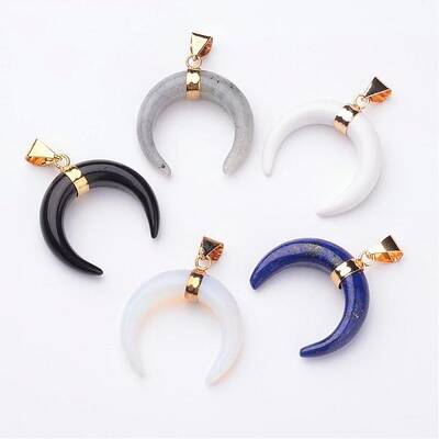 Natural & Synthetic Gemstone Pendants