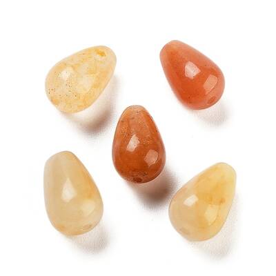 Natural Golden Silk Jade Beads