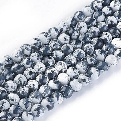 Baking Painted Glass Beads Strands