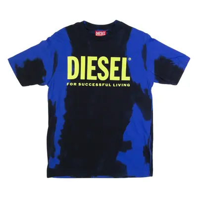 DIESEL Boys T-Shirt Blue 12Y