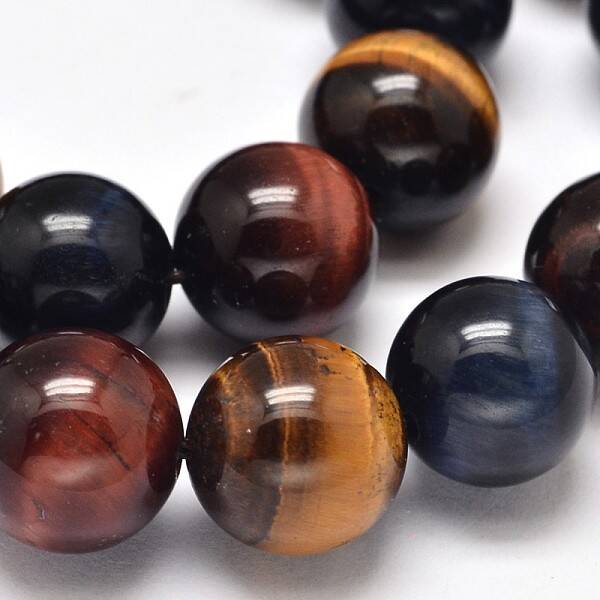 Natural Tiger Eye Beads Strands