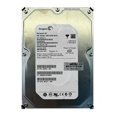 9BL14E-783 Seagate BarraCuda ES Series 250GB 7200RPM SATA 3Gb/s 16MB Cache (CE) 3.5-Inch Hard Drive