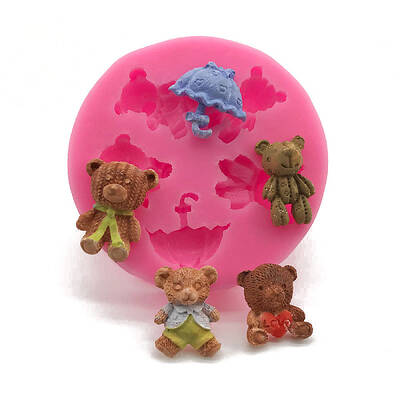 Bear Shape DIY Silicone Molds
