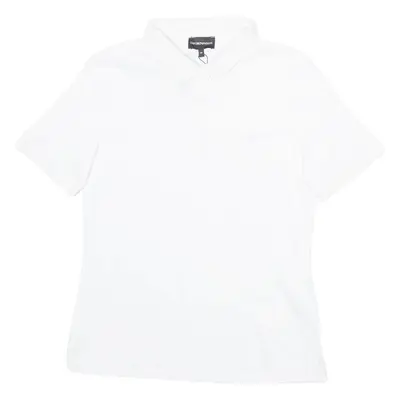 EMPORIO ARMANI Womens Polo Shirt White M