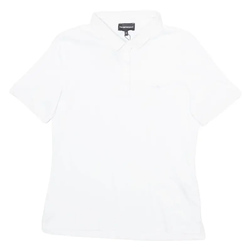 EMPORIO ARMANI Womens Polo Shirt White M