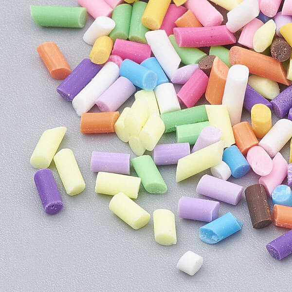 Handmade Polymer Clay Sprinkle Beads