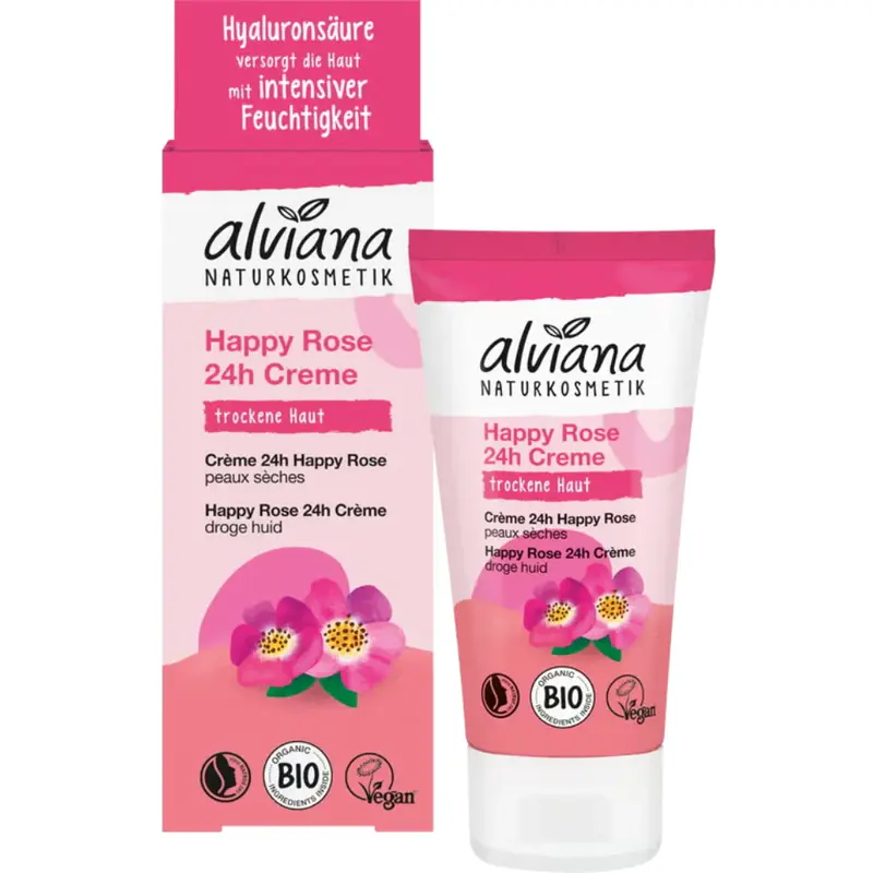 Alviana naturkosmetik Wild Rose 24h Day Cream 50 ml