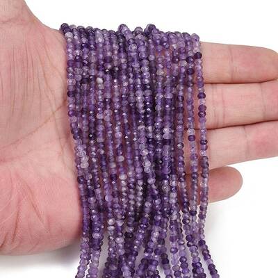 Natural Amethyst Beads Strands