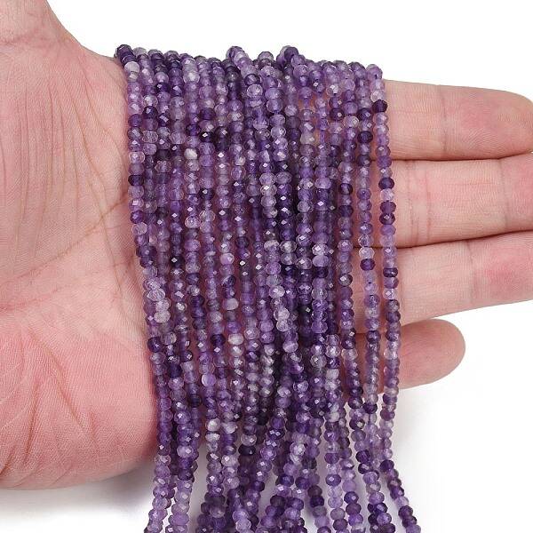 Natural Amethyst Beads Strands