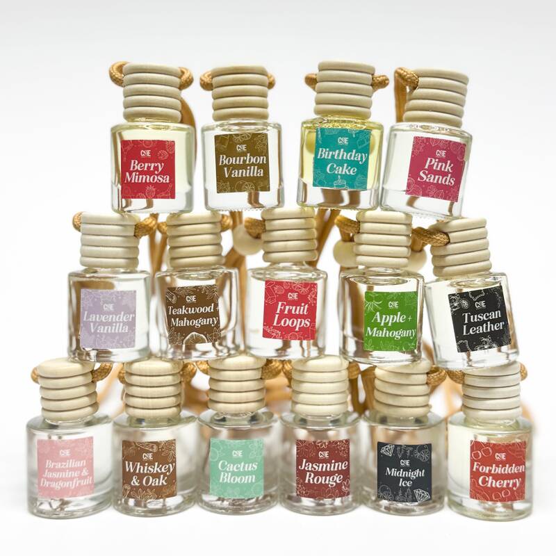 Scented Car Freshener - Car Air Diffuser - Long Lasting Fragrance for Car