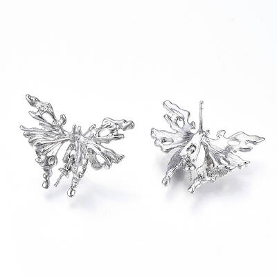 Brass Stud Earring Findings
