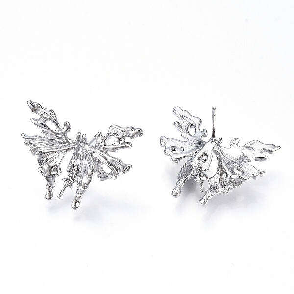 Brass Stud Earring Findings