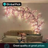 LED Tree Shaped Design String Light, Waterproof USB Power LED Light Strips, Decorative Wall Lamp for DIY Wreath, Room Decor, ...