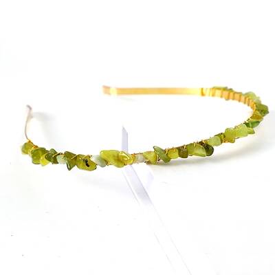 Natural Jade Hair Bands