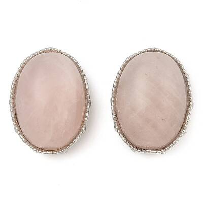Natural Rose Quartz Multi-Strand Links