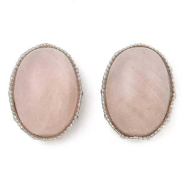 Natural Rose Quartz Multi-Strand Links