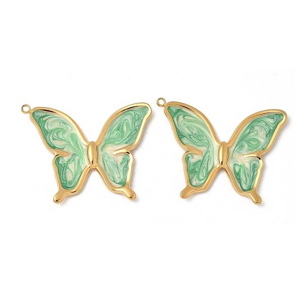 304 Stainless Steel Enamel Pendants