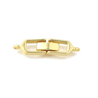 Brass Fold Over Clasps