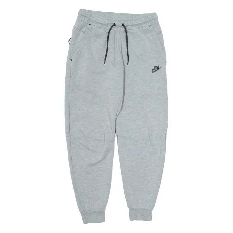 NIKE Mens Joggers Grey Tapered S W26 L25