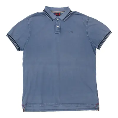 Kappa Polo Shirt - 3XL Blue Cotton