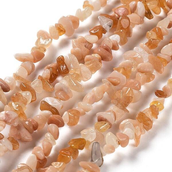 Natural Pink Aventurine Beads Strands