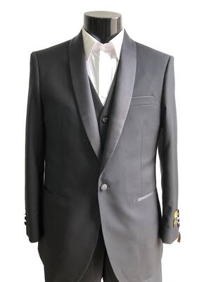 27-B-Tux-Shawl Black-Black - Tuxedo Wholesale Distributors