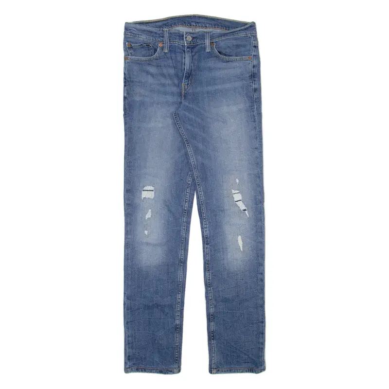 LEVI'S 511 Jeans Custom Mens Blue Slim Straight Stone Wash W30 L31